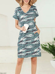 Comfy Women Leopard printed shift dresses