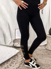 Regular Fit Basics Cotton Blends Star Pants