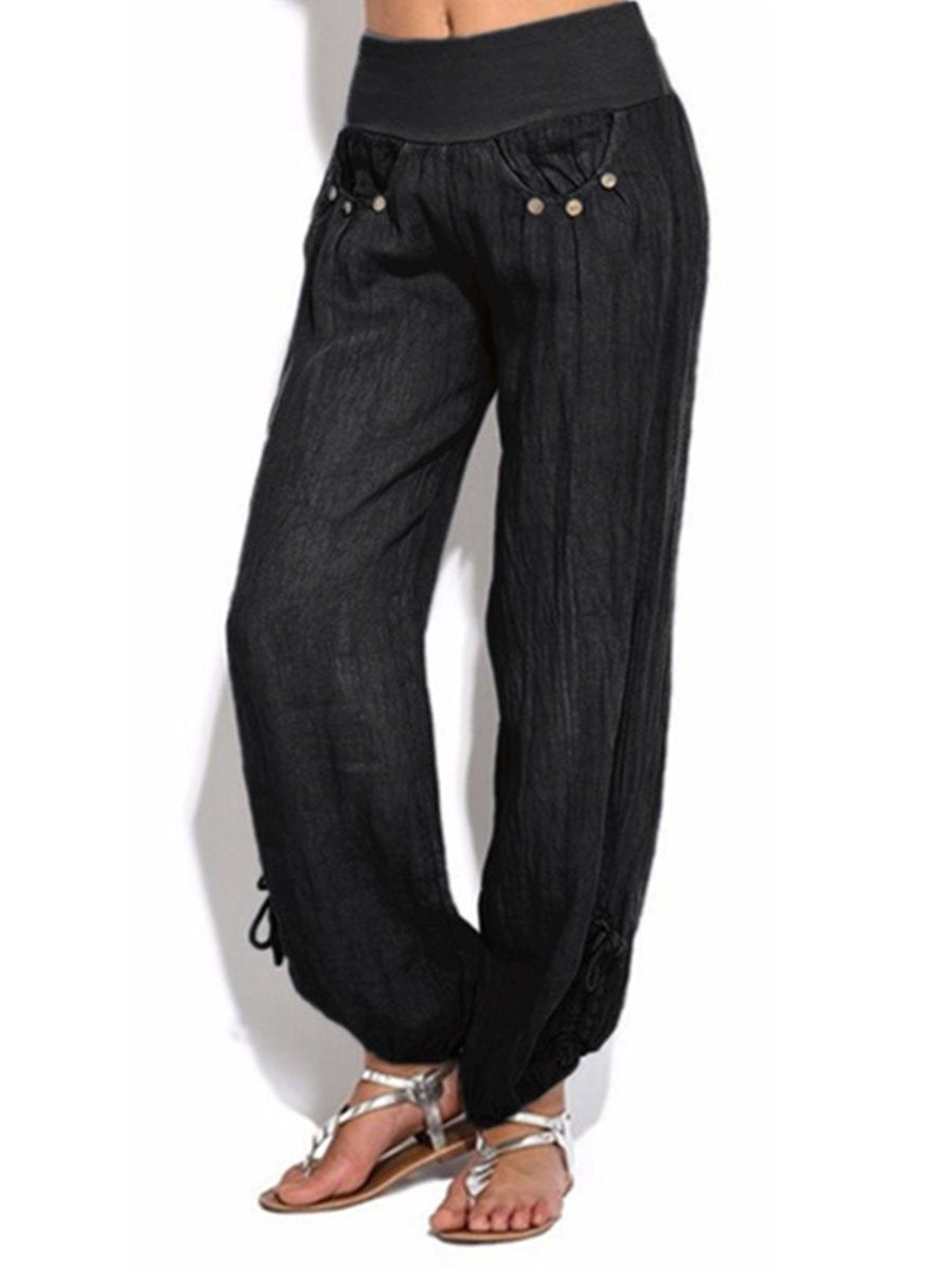 Woman Casual Comfortable Long Pants