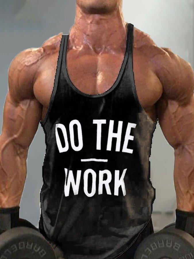 Crew Neck Cotton Casual Vest