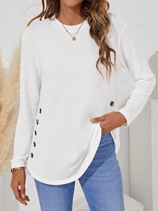 Casual Long Sleeve Shirts Tops