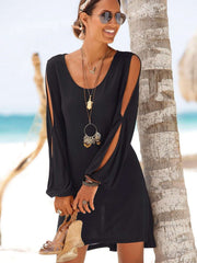 Casual Cutout Beach Shift Dresses