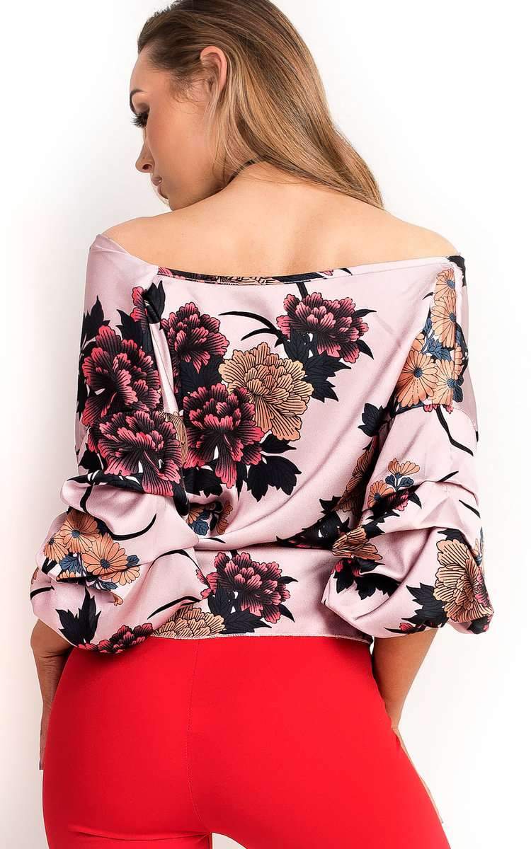 Sexy Floral V neck Lacing Blouses