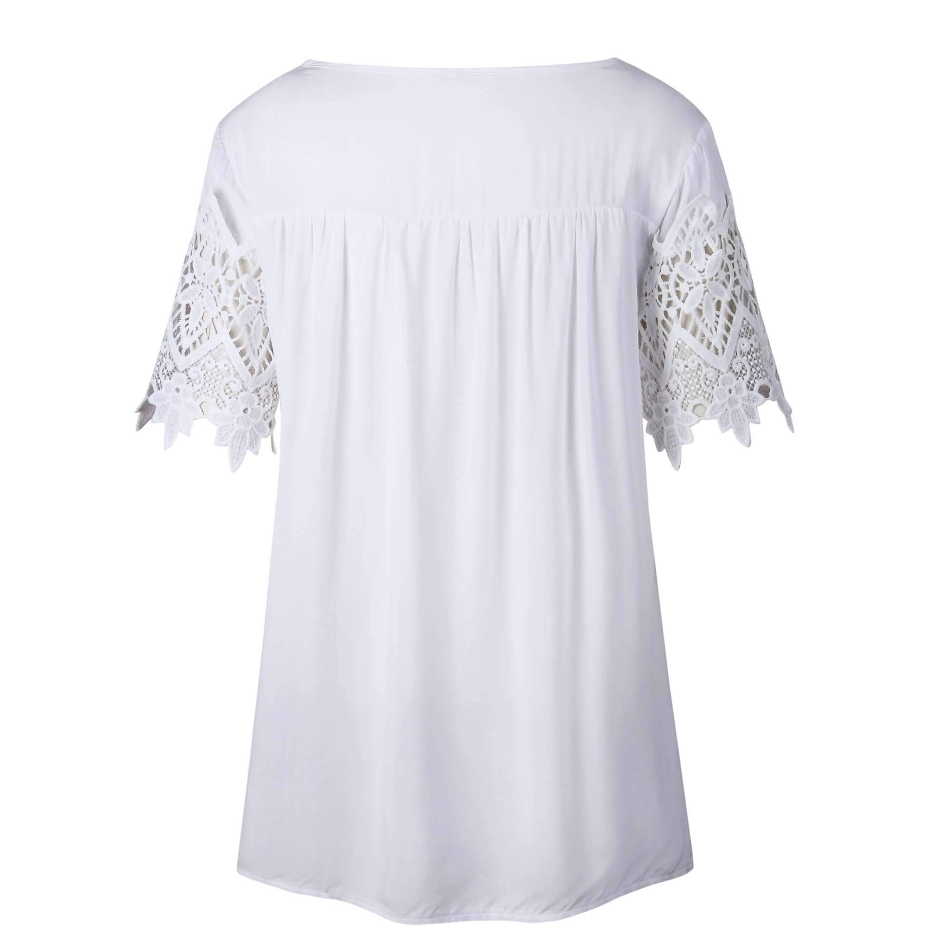 Sexy Lace Round neck T-Shirts