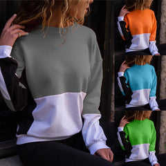 Round Neck Assorted Colors Simier Sweatshirts