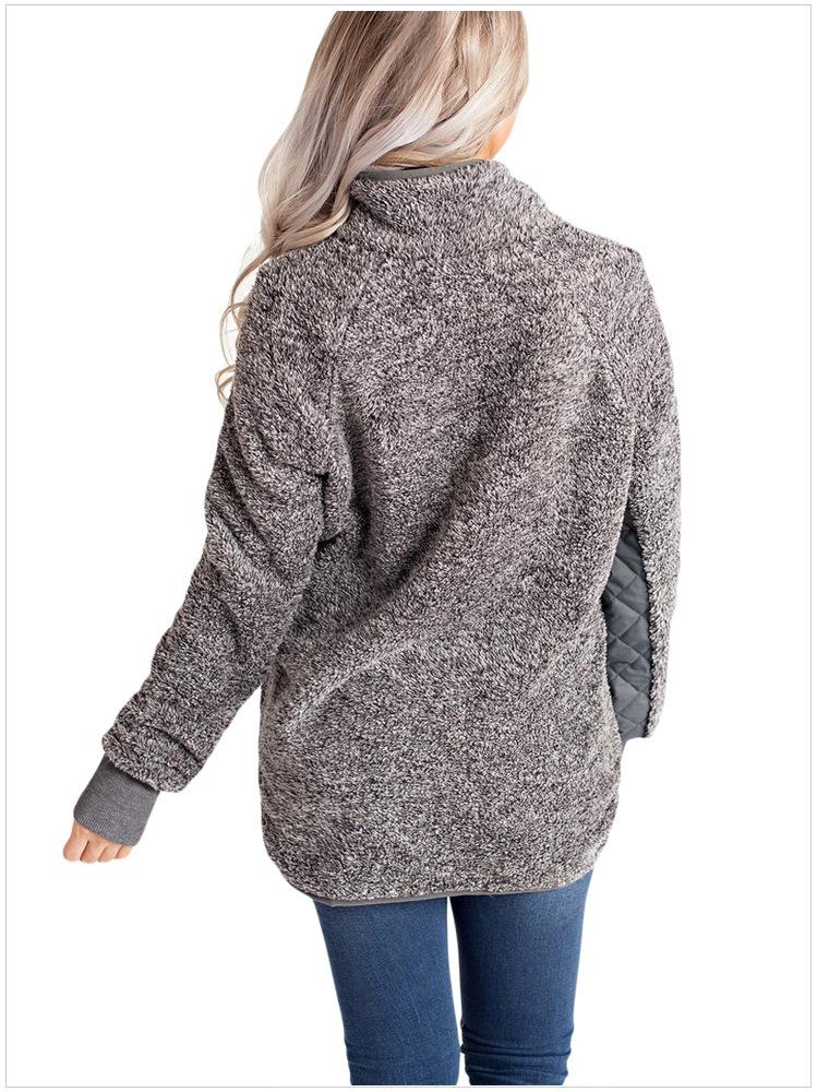 New Neck opening  Long sleeve Hoodies & Sweatshirts
