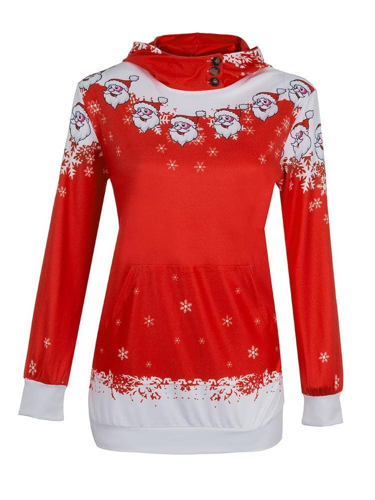Christmas Floral Hoodies & Sweatshirts