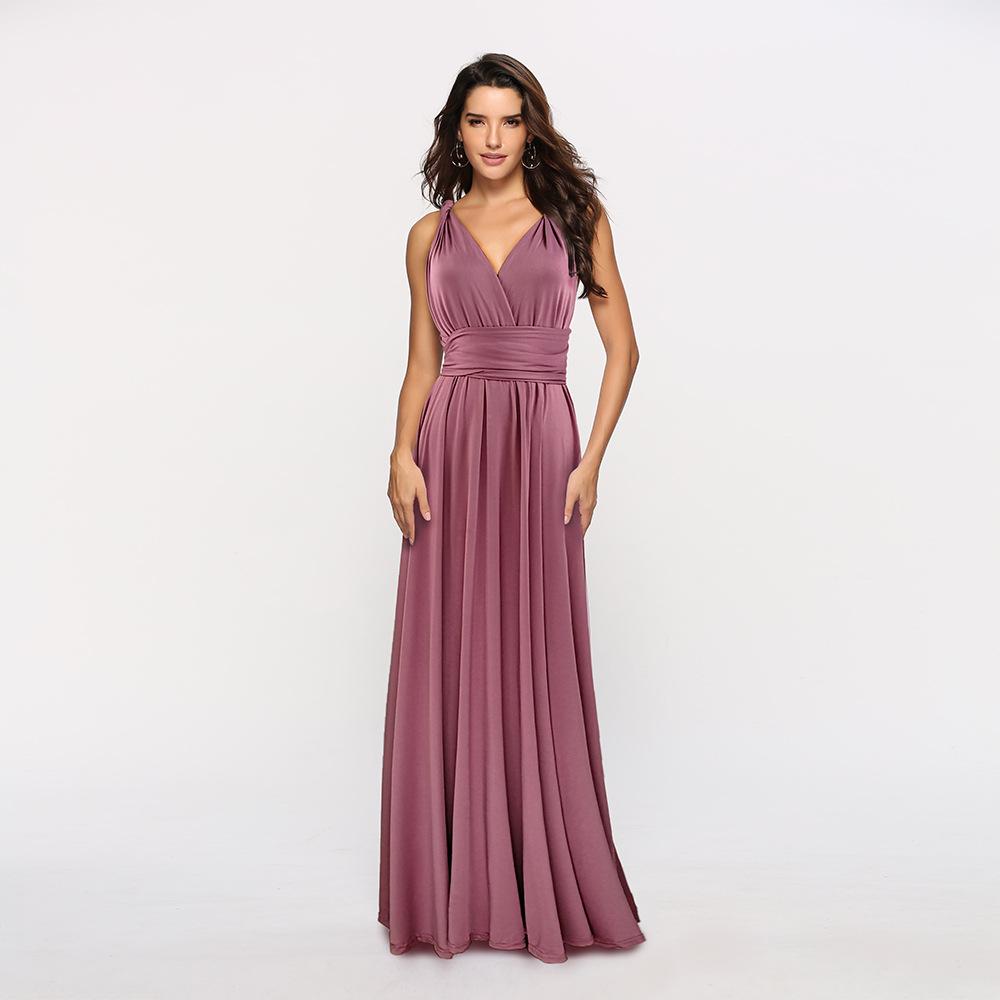 Sexy Multi-way Backless Ligature Evening Dresses