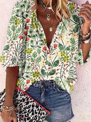 Casual Cotton-Blend Shirts & Tops