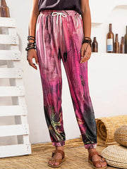 Casual Gradient colorful women long summer pants