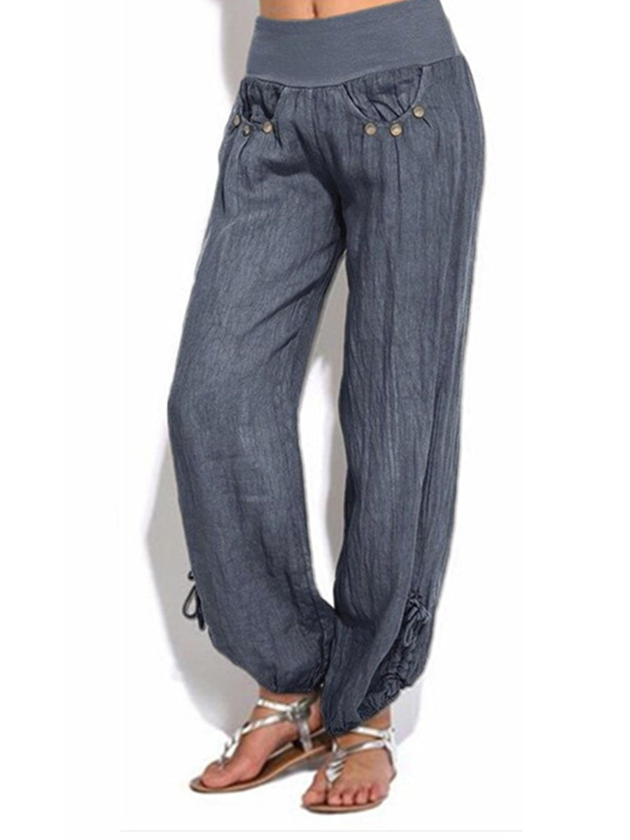 Woman Casual Comfortable Long Pants