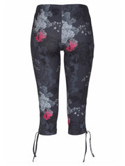 Casual Sports Plus Size Printed Pants