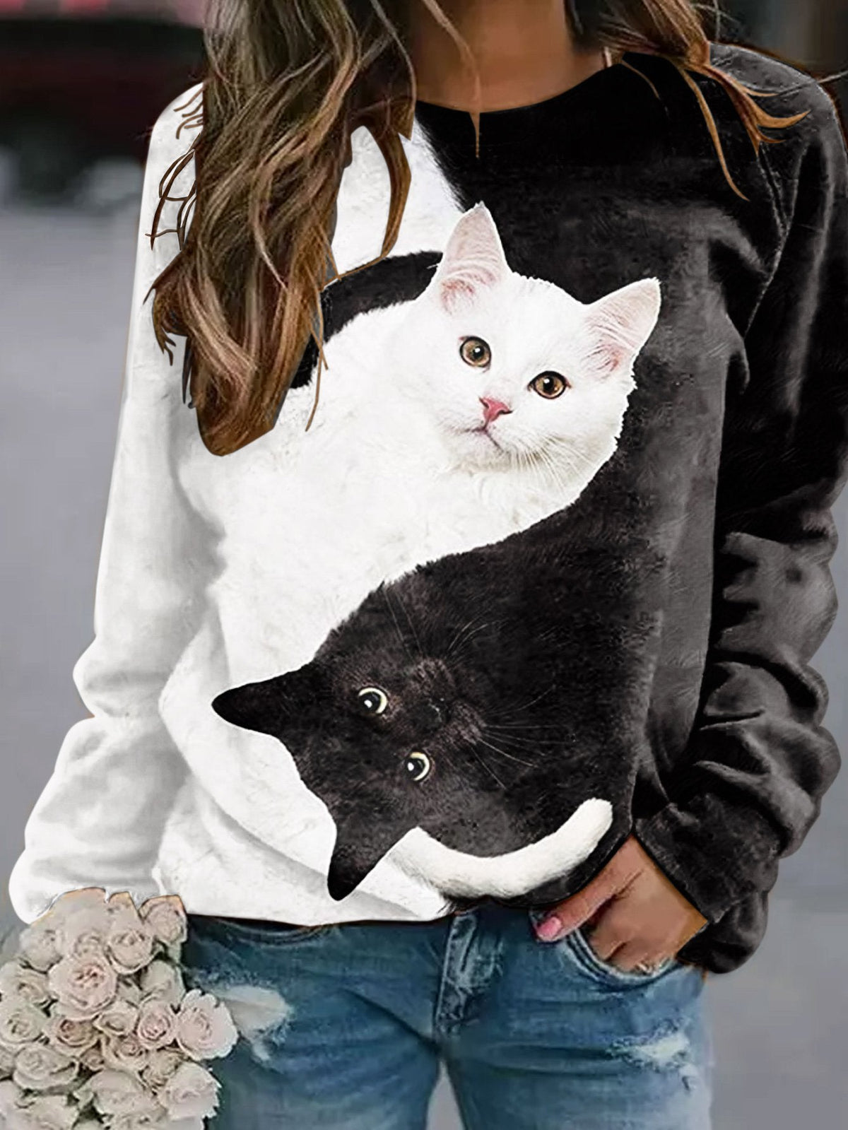 Crew Neck Casual Striped Long Sleeve T-Shirts