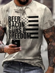 Casual Crew Neck Shirts & Tops