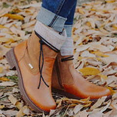 Daily Winter Flat Heel Fashion Women Boots