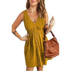 Pure off shoulder waistless sleeveless pure women skater dresses