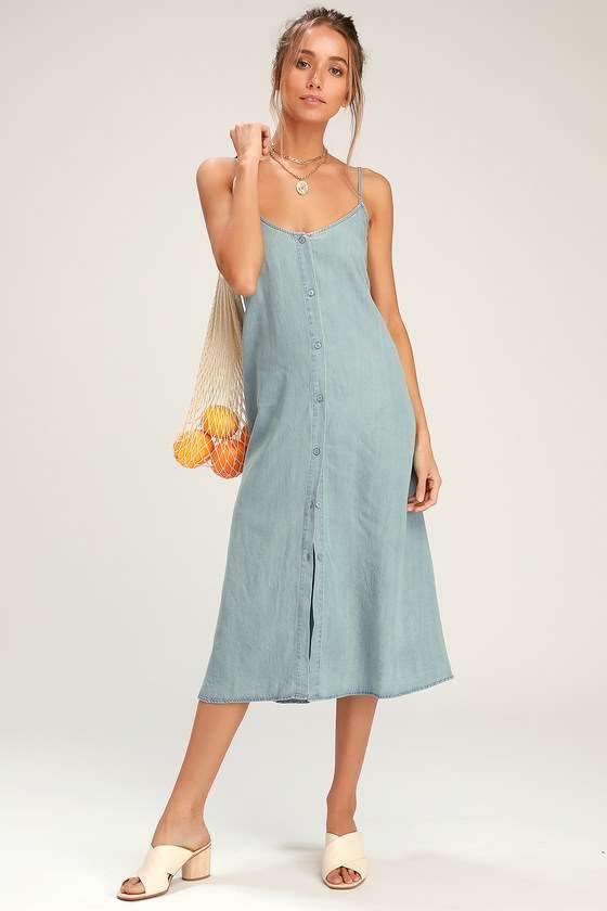 Fashion Jean Vest Bowknot Maxi Dresses