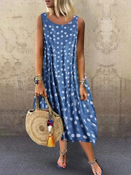 Sleeveless Dressessummer maxi dresses for women hawaiian dress