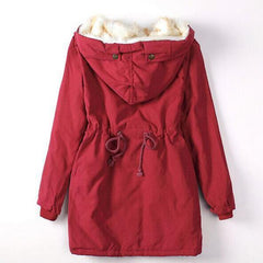 Winter Warm Fur Jackets Parkas Thick Outerwear Coats