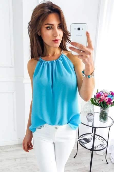 Fashion Casual Pure Round neck Sleeveless T-Shirts