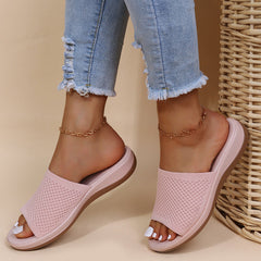 Women casual platform round toe sandals