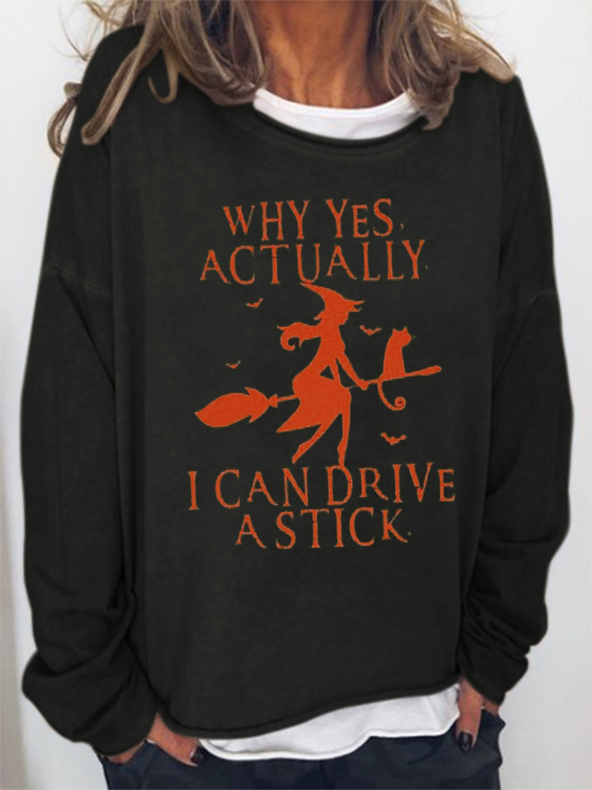 Yes I Can Drive A Stick Sweatshirt