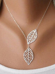 Alloy Necklaces Elegant Leaves Necklaces