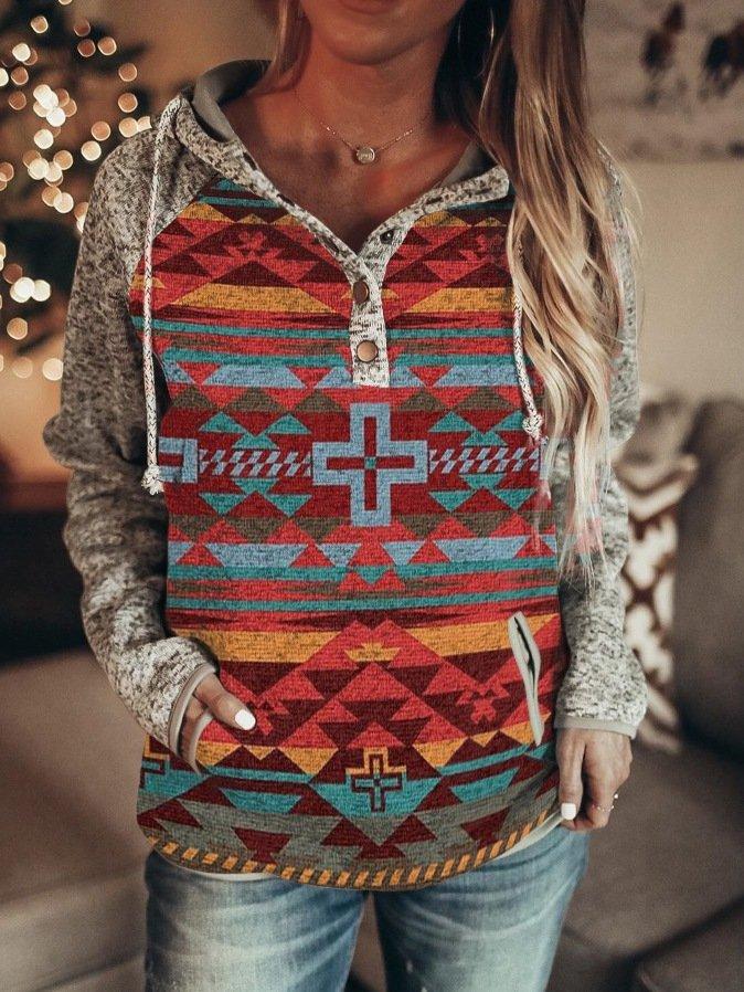 Red Shift Long Sleeve Buttoned Shirts & Tops Hoodies