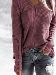 Casual Patchwork Shirts & Tops