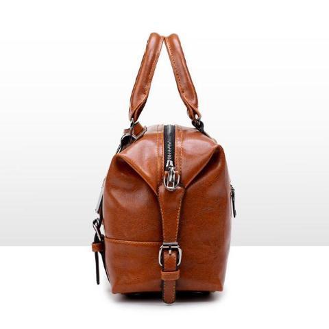 Vintage Soft Leather Woman Crossbody Bags