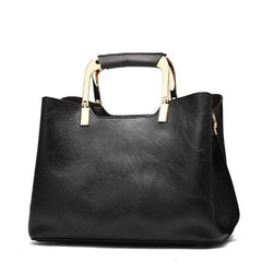 Retro Vintage Leather Tassel Handbag For Woman