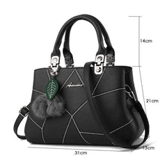 Fashion Casual Sweet Patchwork Woman Handbag